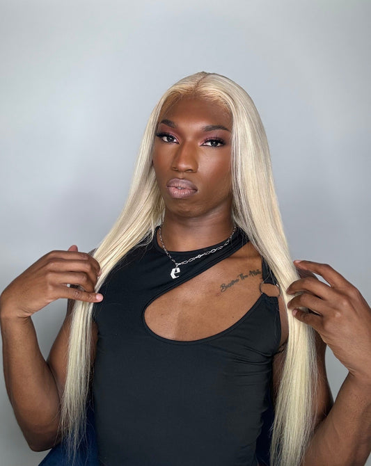 Standard Lace Front Indian Natural Straight Wig