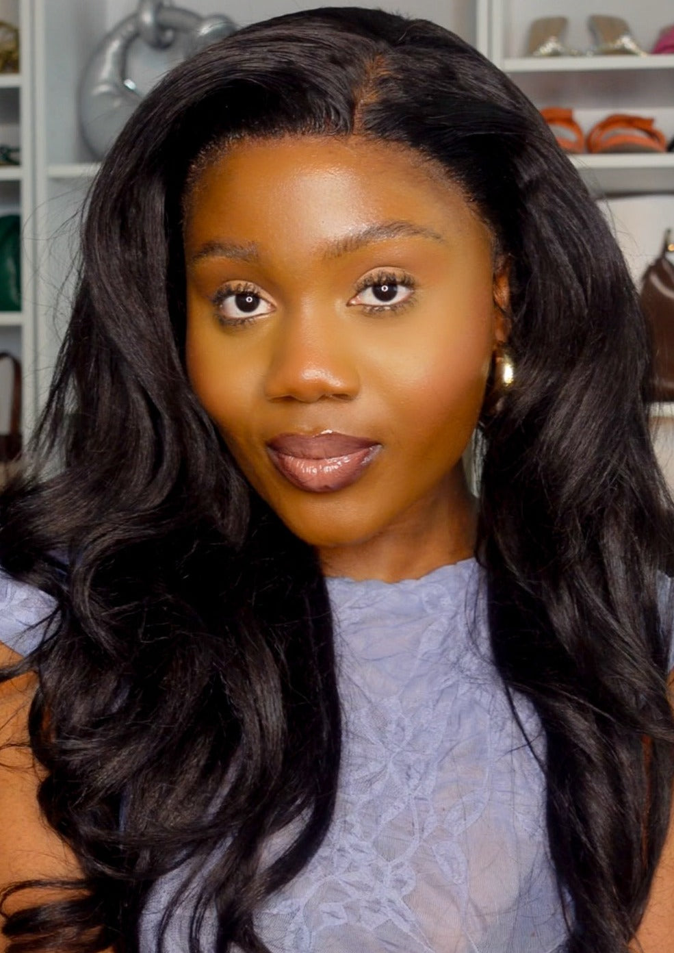 HD Lace Front Brazilian Kinky Straight Wig