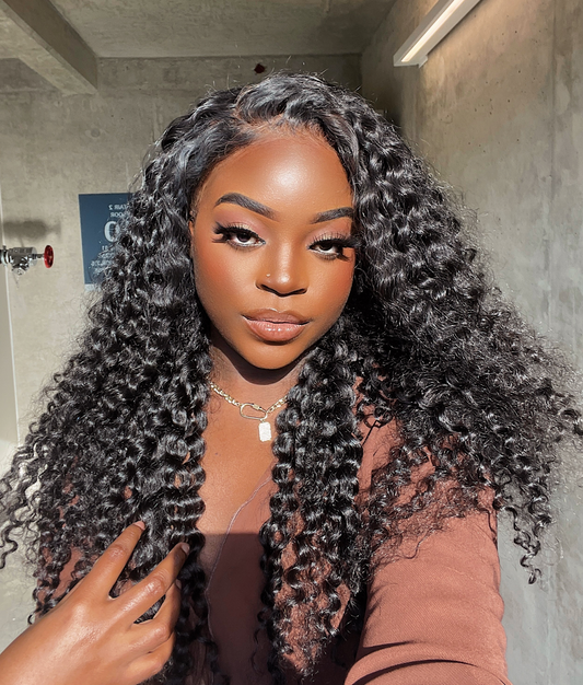 HD Lace Front Brazilian Water Wave Wig
