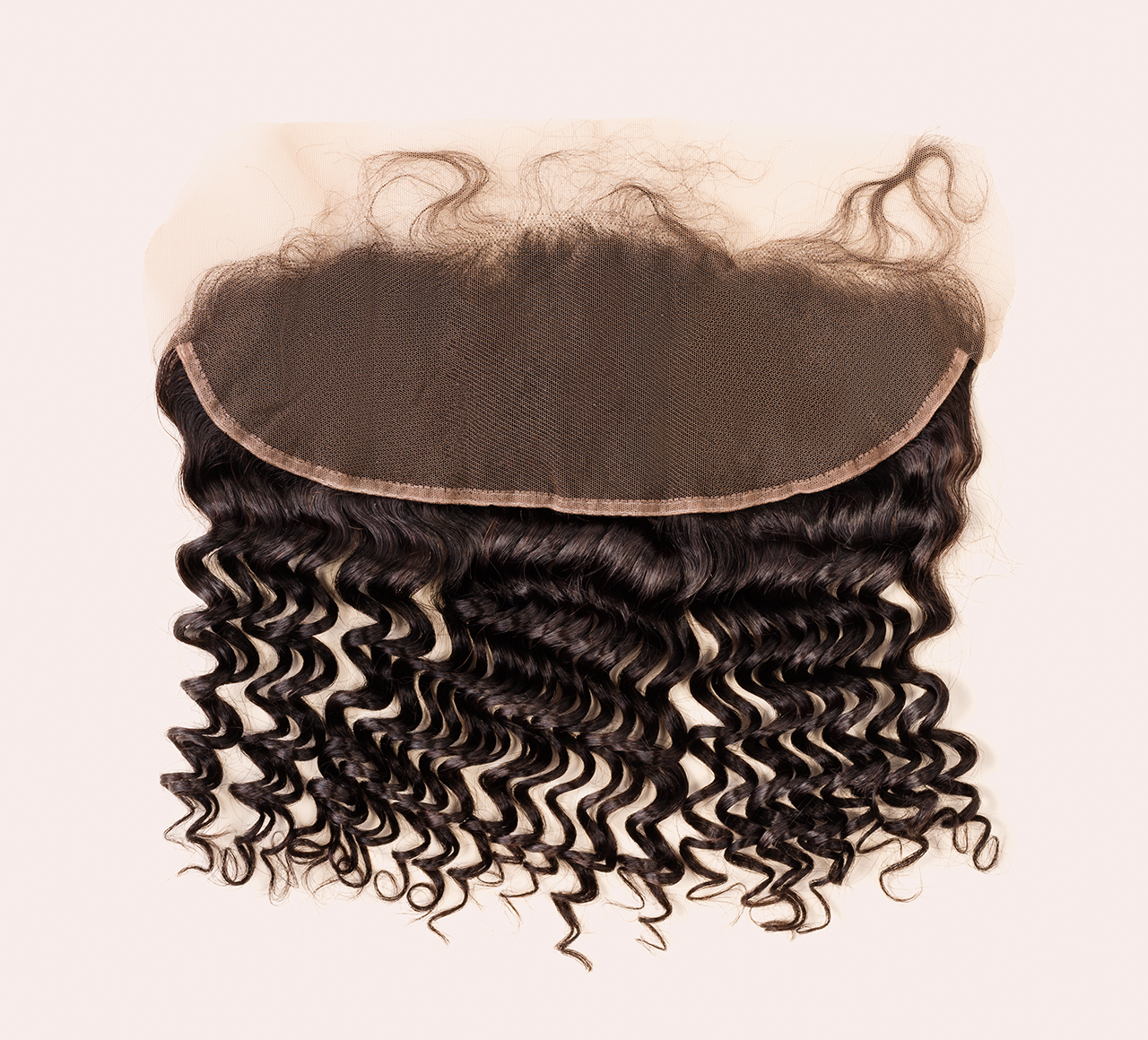 Virgin Brazilian Deep Wave Standard Lace Frontal