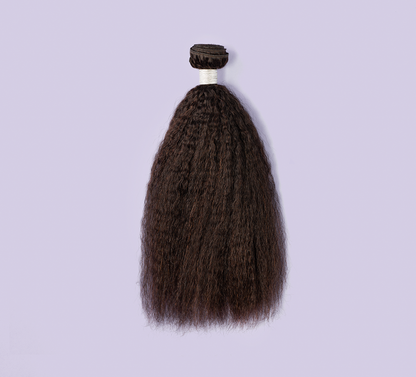 Virgin Peruvian Kinky Straight Bundle