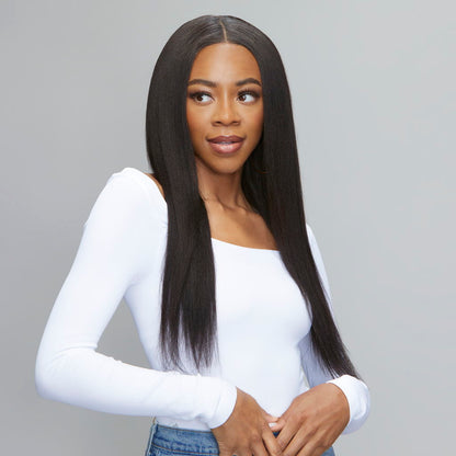 Brazilian Yaki Straight 4x4 HD Lace Closures