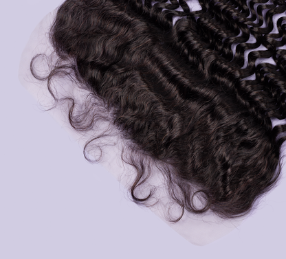 Virgin Brazilian Deep Wave Standard Lace Frontal