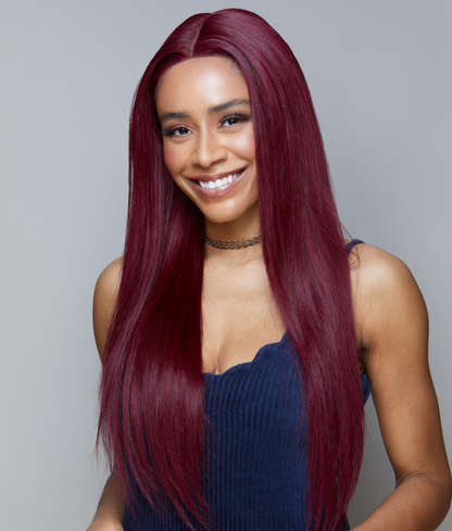 Straight Center Part Lace Wig