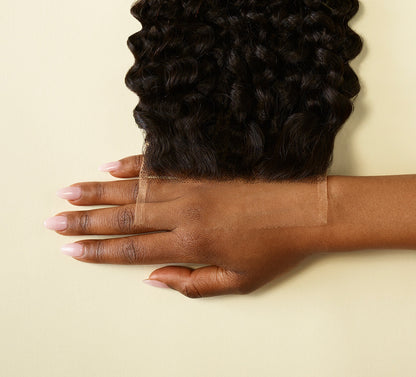 Peruvian Deep Wave 5x5 HD Lace Closures