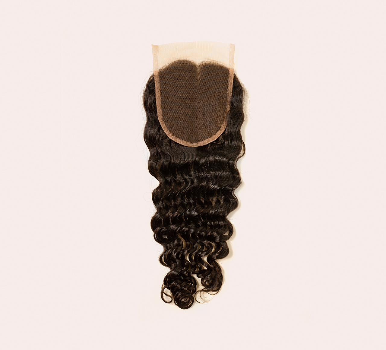 Virgin Peruvian Deep Wave 4” x 4” Standard Lace Closure