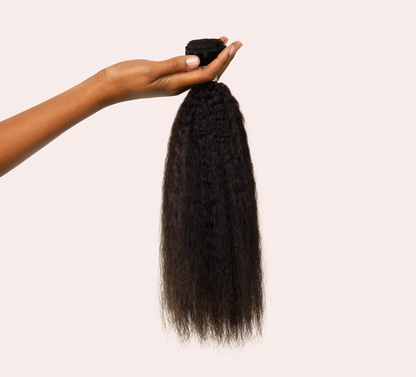 Virgin Peruvian Kinky Straight Bundle