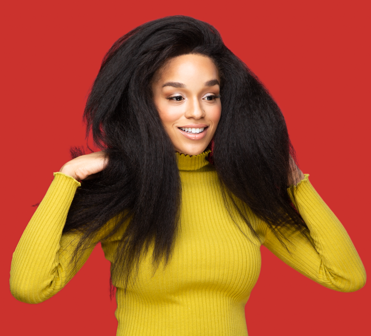 Virgin Peruvian Kinky Straight Bundle