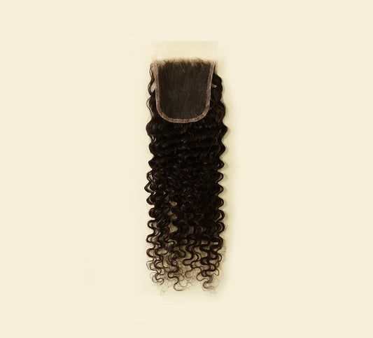 Peruvian Deep Wave 4x4 HD Lace Closures