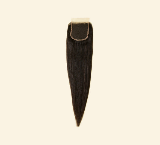 Peruvian Yaki Straight 4x4 HD Lace Closures